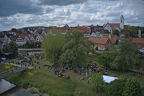 Die Insel von oben